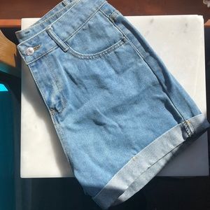 Jean shorts